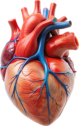 Anatomical heart — interventional cardiology