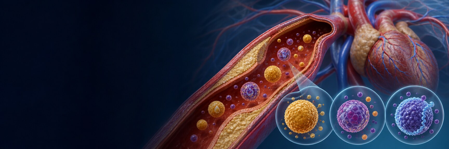 Schematic view showing that LDL, triglycerides and Lp(a) are assessed separately in hyperlipidaemia