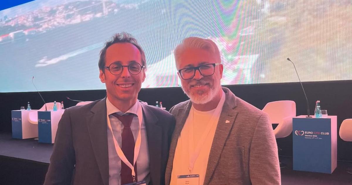 Prof. Dr. Hakan Uçar on the Euro CTO Club stage, 19–21 September 2024 Istanbul