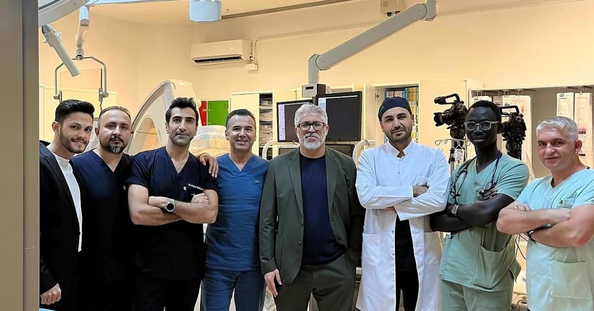Euro CTO 2024 live-case team in the Medical Park Florya catheter laboratory