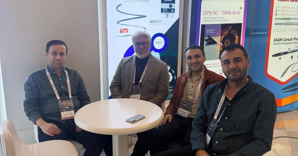 Prof. Dr. Hakan Uçar in the Optima PCI Istanbul 2025 exhibition area