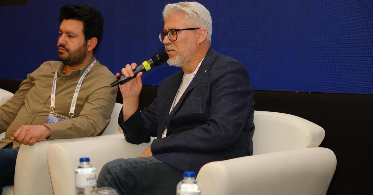 Prof. Dr. Hakan Uçar speaking on the ITT 2026 panel